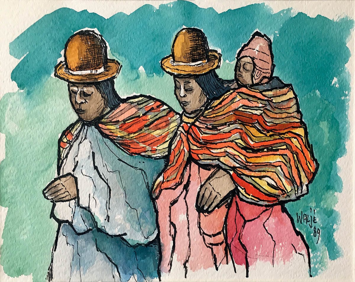 Femmes de Puno (Pérou)