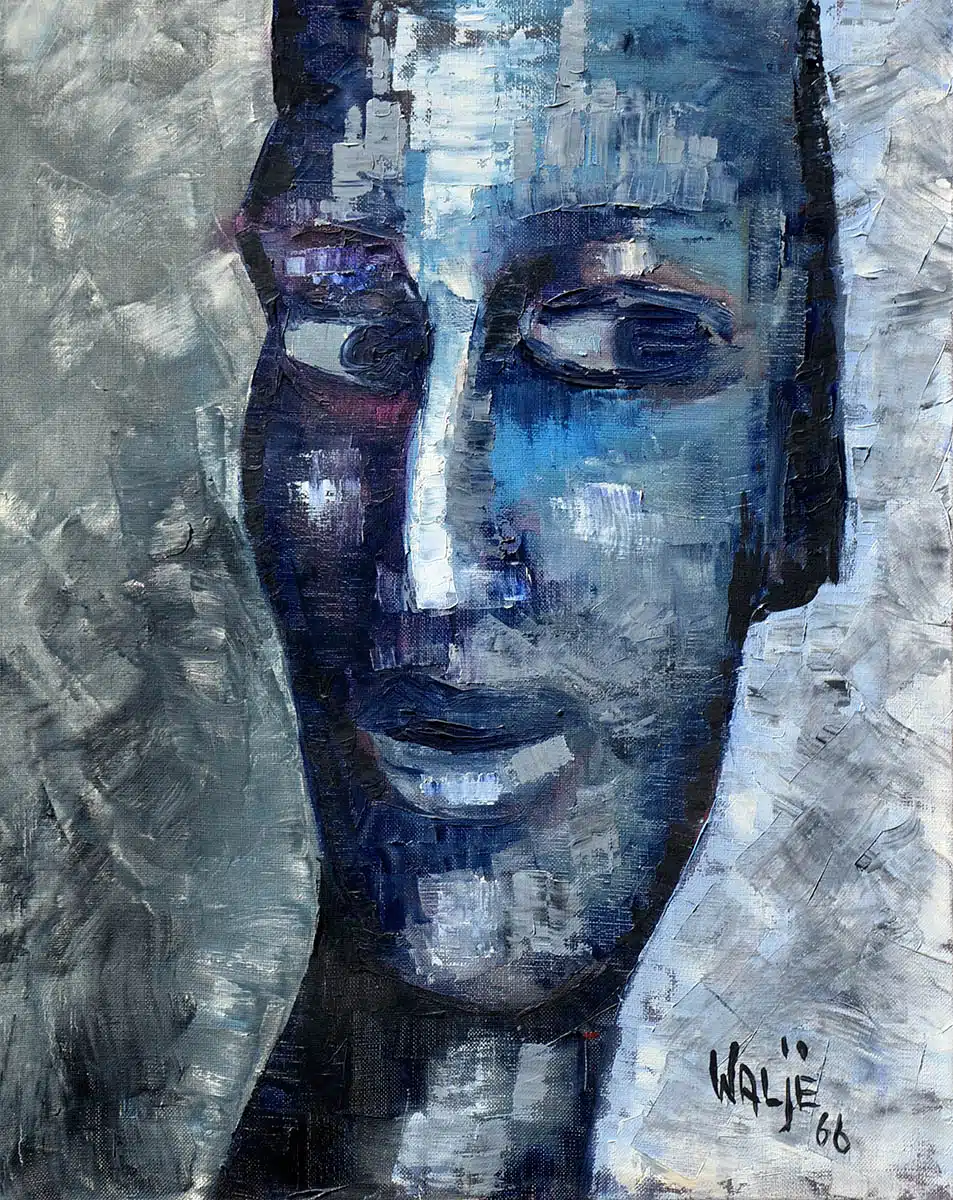 La femme bleue