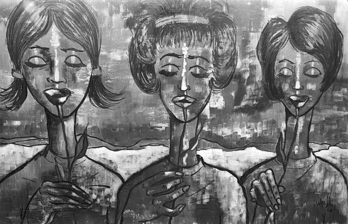 Les vierges - 60 x 90 cm (1964)