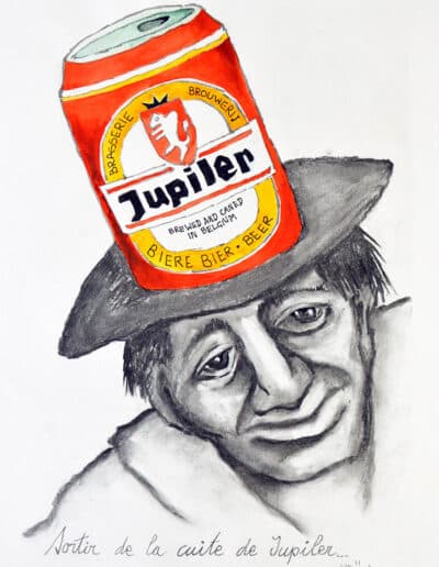 Sortir de la cuite de Jupiler