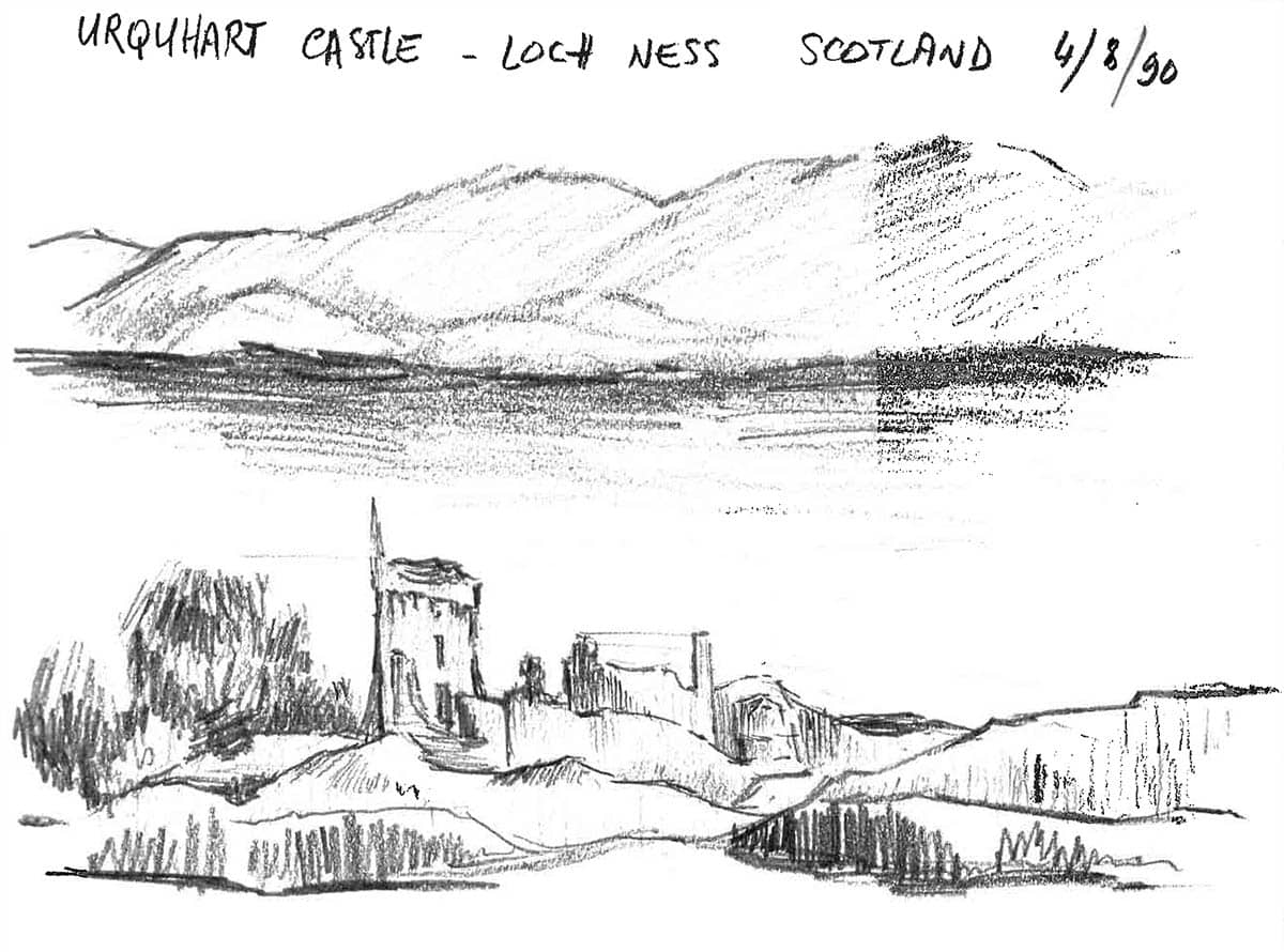 Urquhart Castle-Loch Ness-Scotland