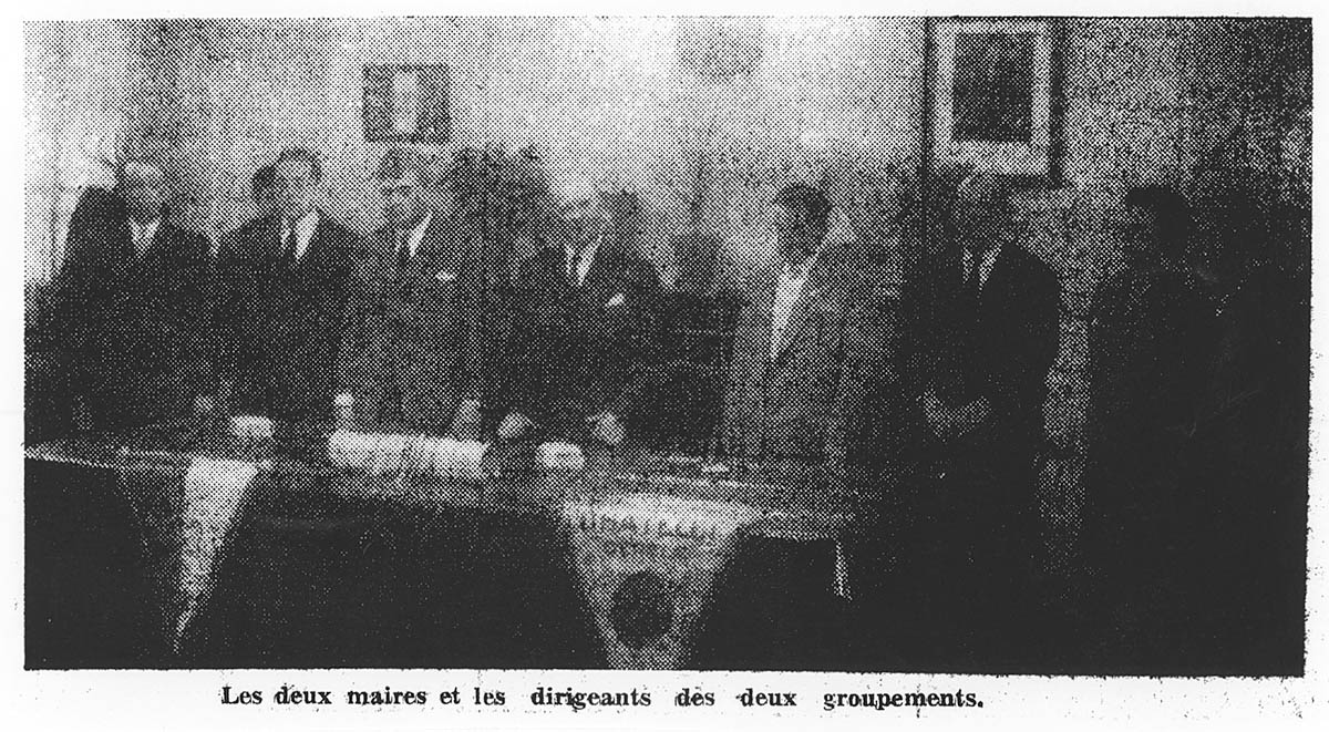 Châtelet - Jumelage avec Maubeuge - 1962 - Article 9