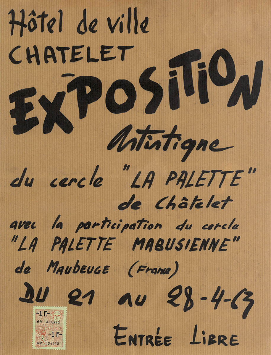 Châtelet- Hôtel de Ville - Expo collective 12 - 
