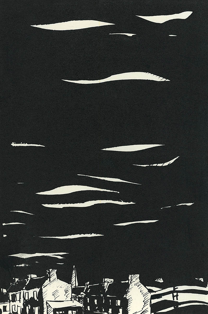 expo collective 21 courcelles 1966 dessin dehuy 2