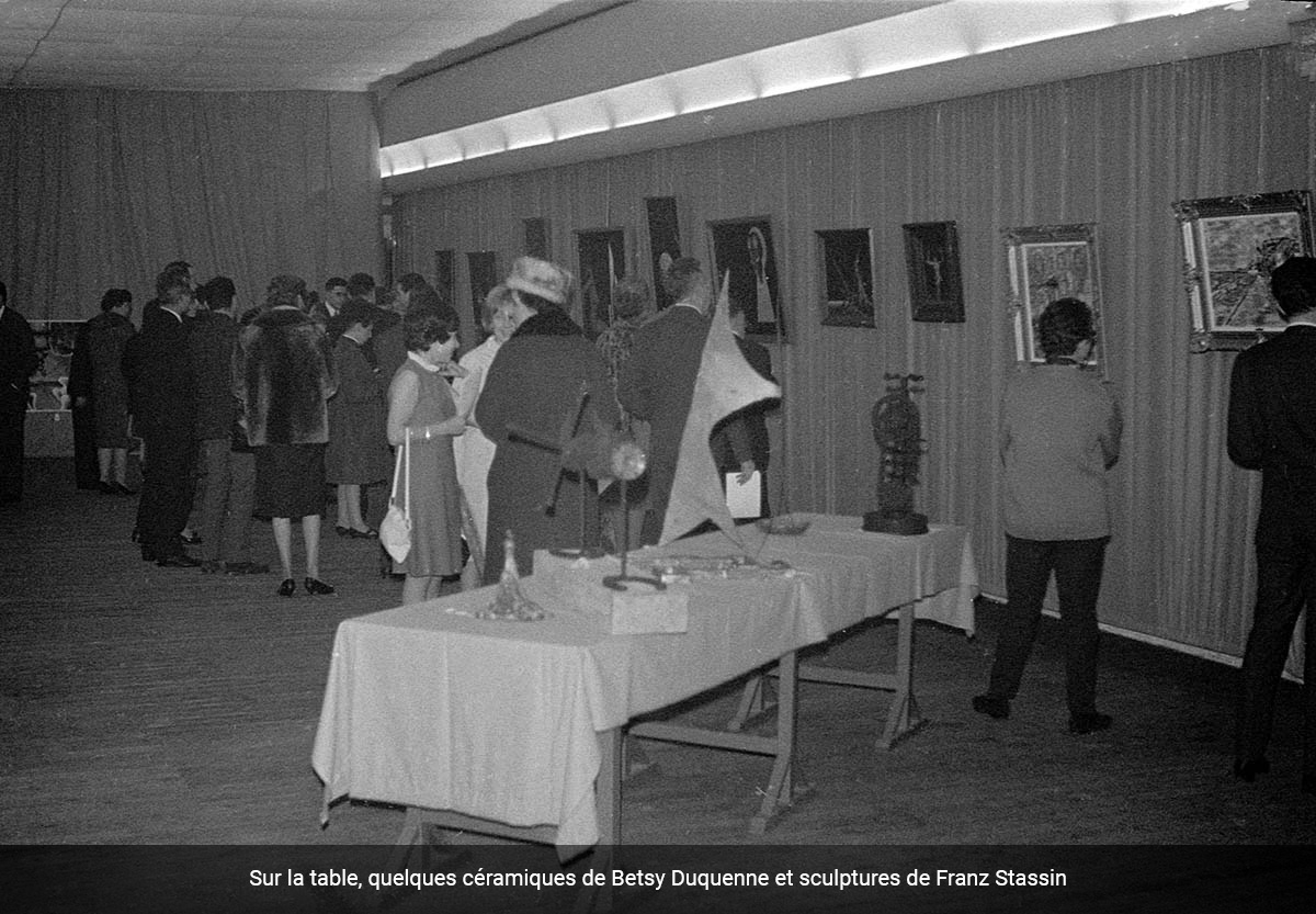Courcelles- Expo collective 21 - Groupe des 6 - 1966 - Photo 8