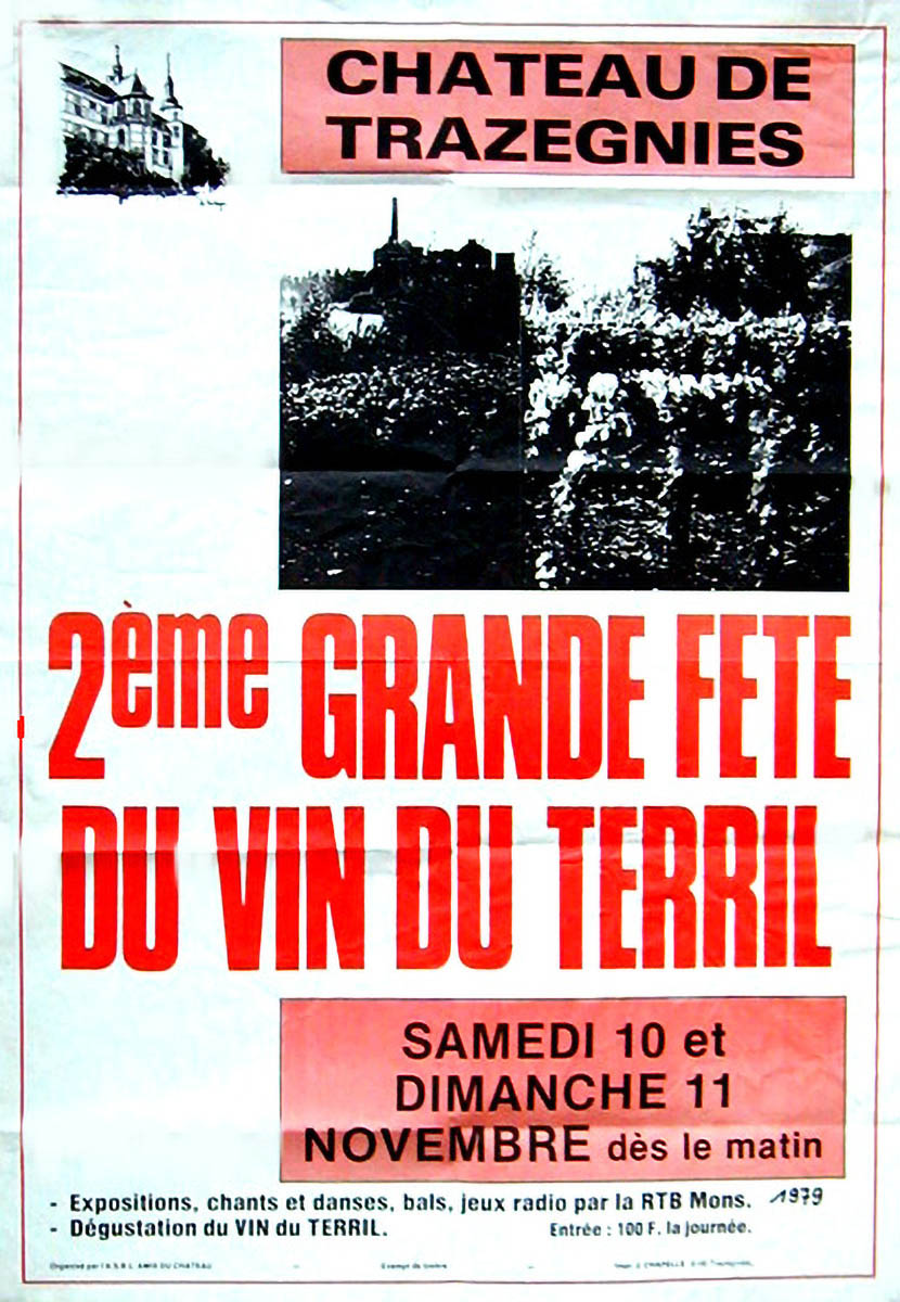 Trazegnies- Expo collective 25 - Au château - 1979