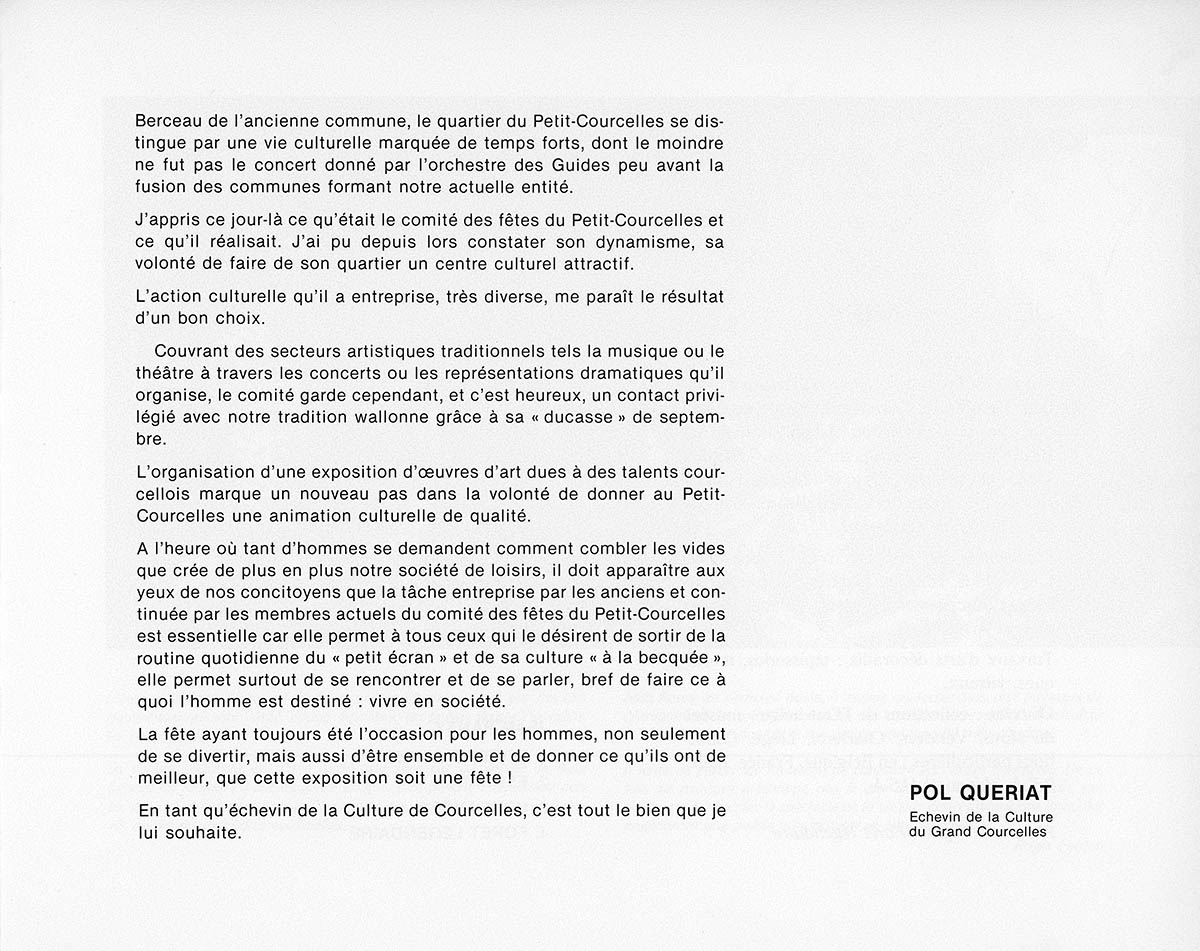 Courcelles - Expo collective 29 - Salle 