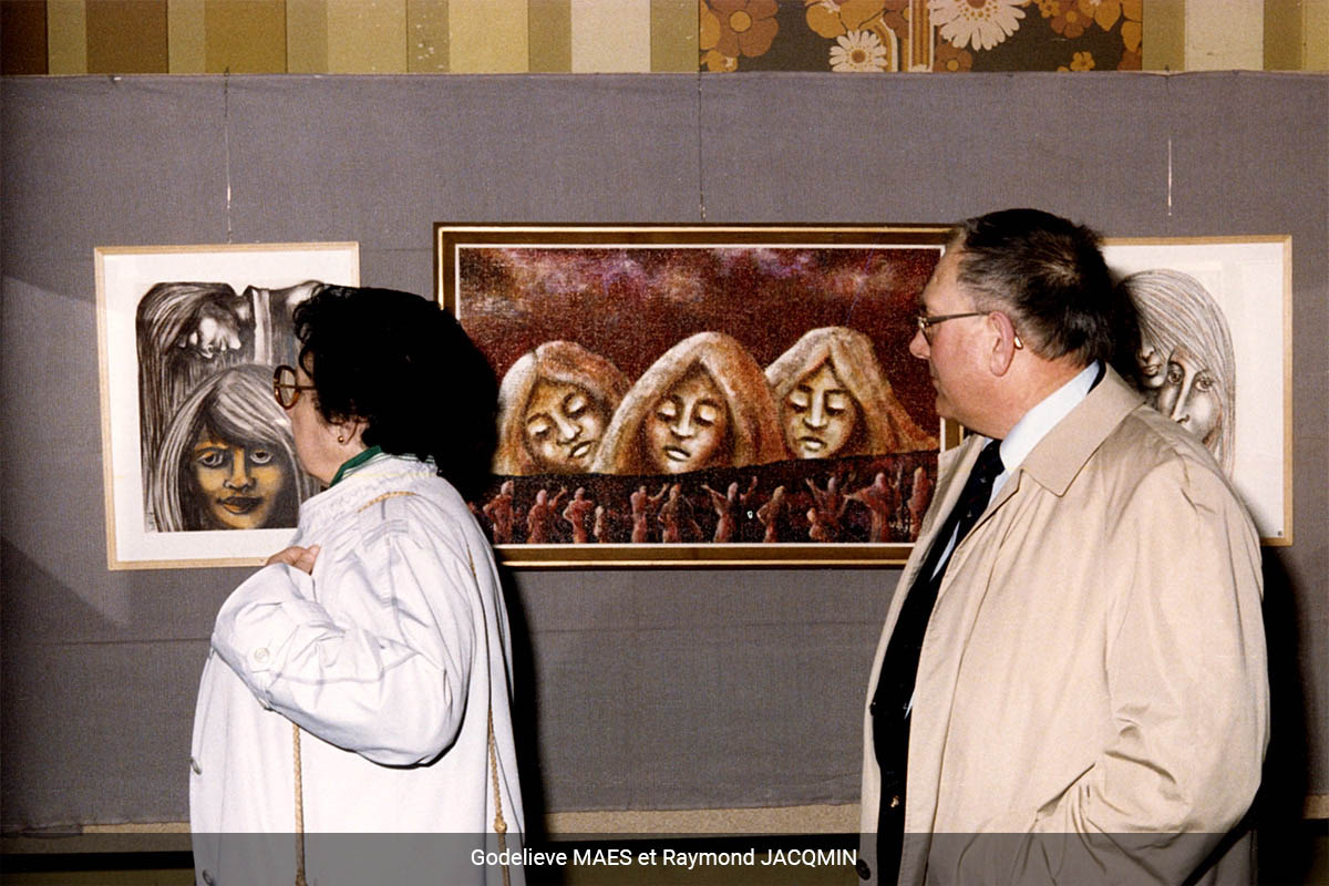 Courcelles- Expo collective 48 - Salle
