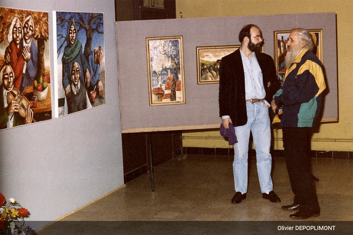 Courcelles- Expo collective 48 - Salle