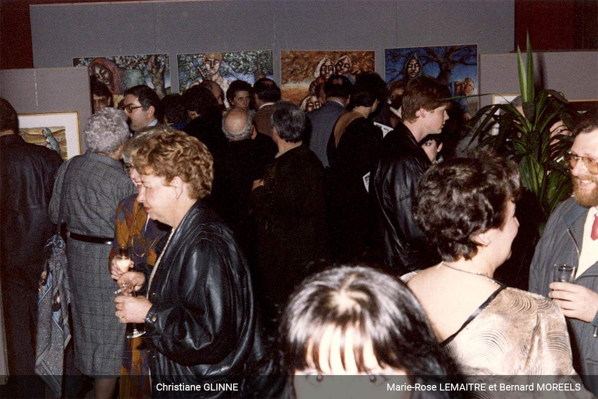 Courcelles- Expo collective 48 - Salle