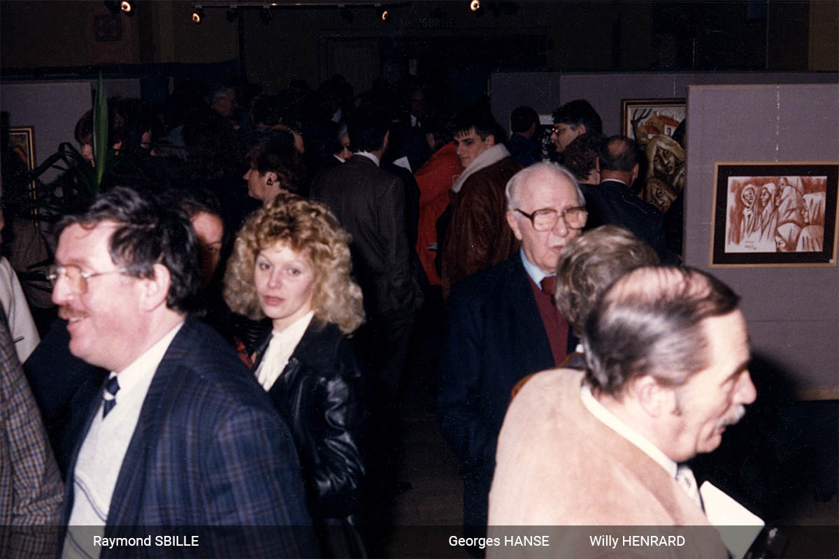 Courcelles- Expo collective 48 - Salle