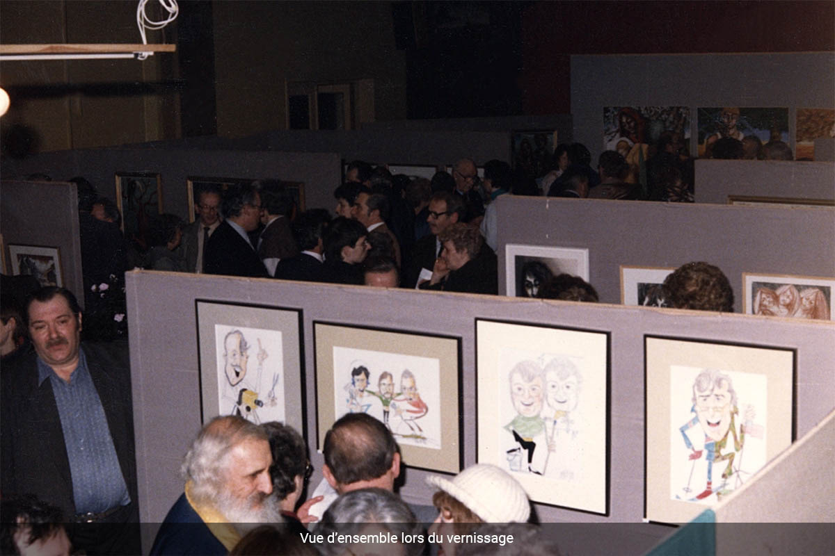 Courcelles- Expo collective 48 - Salle