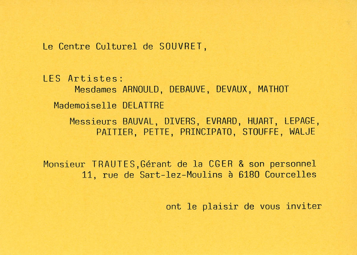 Souvret - Expo collective 50 - 