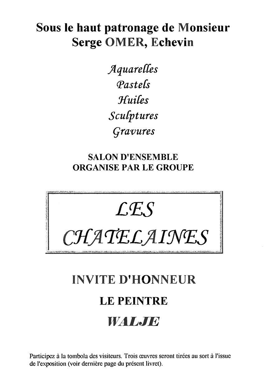 Montignies-Sur-Sambre - Expo collective 78 - Hôtel de ville - 2000 - Catalogue 1