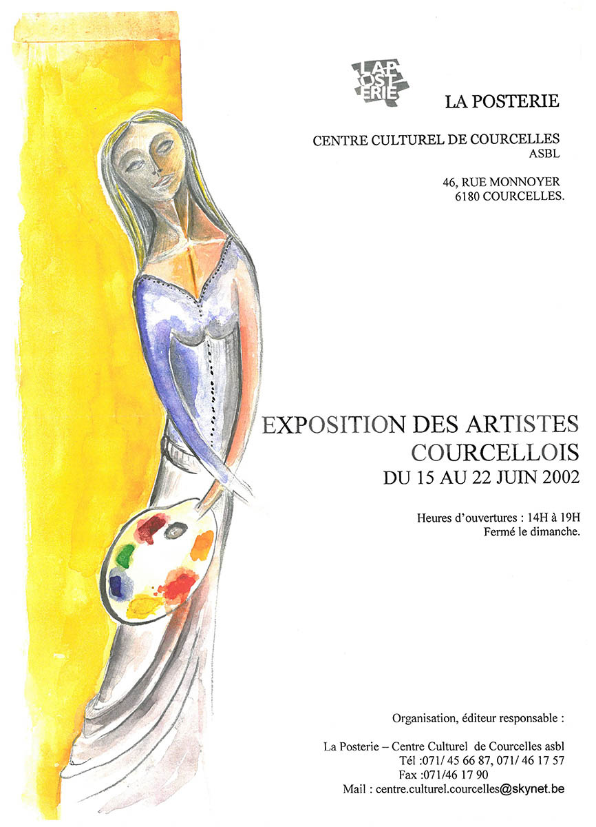 Courcelles - Expo collective 87 - Foyer culturel 