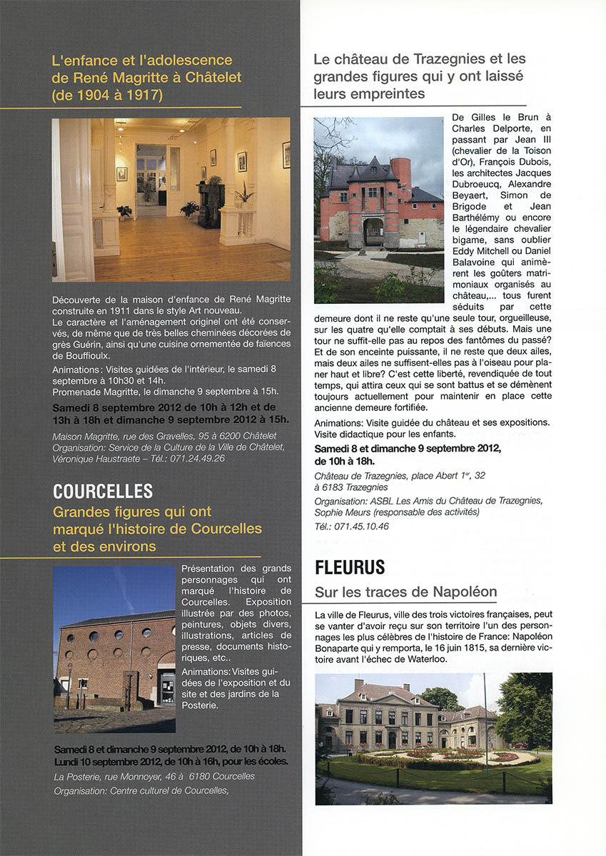 Courcelles- Expo collective 100 - Centre culturel 