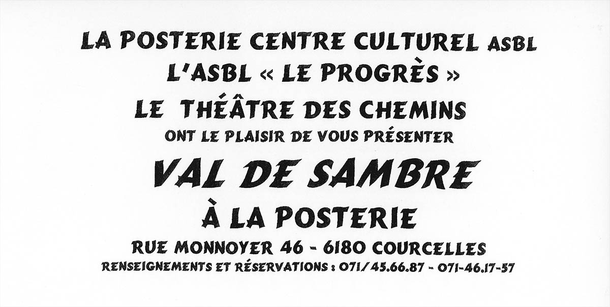 Courcelles - Expo collective 96 - Centre culturel 