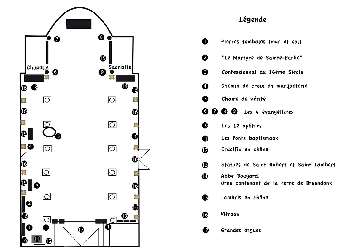 Exposition collective en l'église St Lambert du Petit-Courcelles - Juin 2015